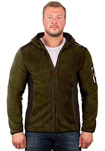 Polaire homme Geographical Norway épaisse contre le froid pour camping et extérieur
