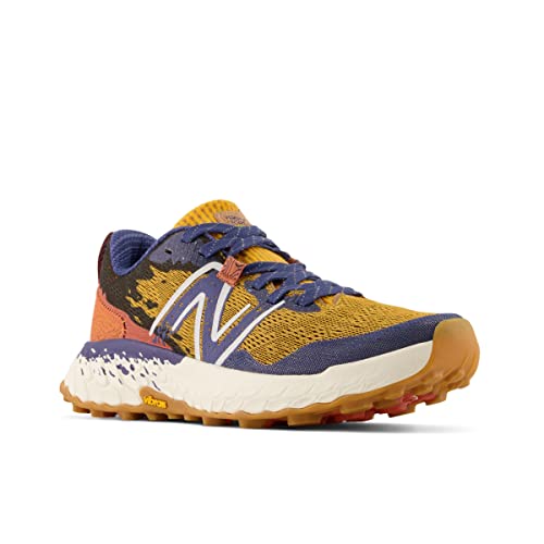 New Balance Chaussures de Trail Fresh Foam X Hierro V7 pour Homme, Golden Hour Moon Shadow Red Clay, 37 EU
