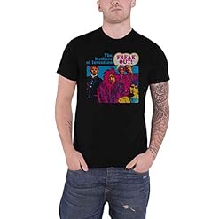 Frank Zappa T Shirt Freak Out Mothers of Invention Logo Nouveau Officiel Homme - Les Beatles, Paul McCartney, John Lennon, RIngo Starr, George Harrison