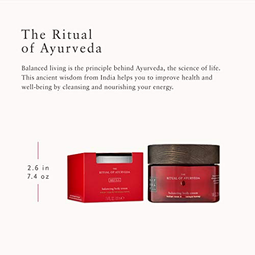 Rituals Ayurveda Rebalancing Body Cream & Refill Set - Skin Moisturizer With Sunflower Oil, Sweet Almond Oil & Himalaya Honey - 14.8 Fl Oz #TOP2