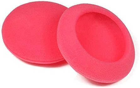 5 Pairs 50mm(2inch) Quality Replacement Ear Pad Foam Earbud Sponge Cover Cushions for Sennheiser PX100 / Sony MDR-G57 / Philips/Plantronics & Other Headphones (50mm, Pink)