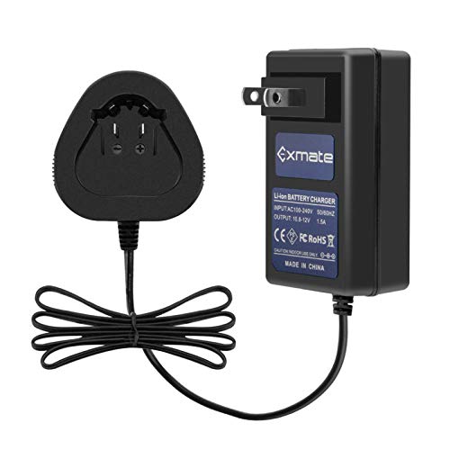 Exmate 12V Battery Charger Compatible with Dremel 8200 8220 8300 B812-02 B812-01 pod Style Lithium Battery (NOT for Ni-MH/Ni-CD Battery) by Exmate - Used condition - CA$12.78