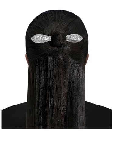 Epingle à cheveux HangErFeng en argent chic accessoire de coiffure élégant pour femme 882
