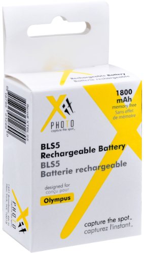 Xit Bateria de substituição XTBLS5 para Olympus BLS5 (preto)