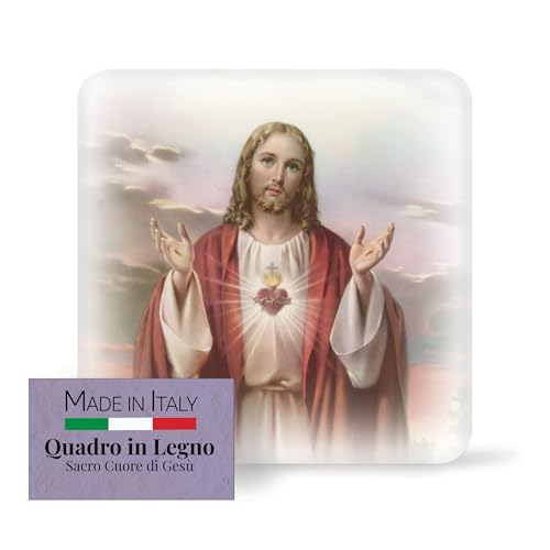 SCATOLA REGALO - Il quadro è già confezionato in una scatola regalo: donalo a chi più ti sta a cuore! Questa figura sacra ricorda l'umiltà e semplicità della devozione, offrendo un impatto positivo e raffinato a ogni spazio domestico o sacro