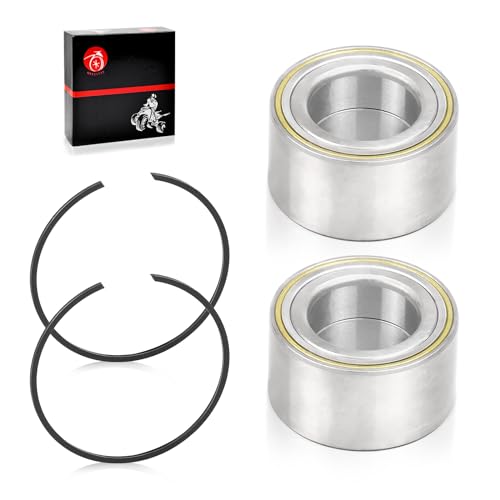 Image of 2pcs Front Rear Wheel Bearing & Circlip for Can-Am Maverick X3 MAX Turbo R RR 2017-2023 293350109 293350129 293350151 293370102