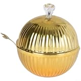 Contenitore per datteri in acciaio al carbonio, 230 ml, ermetico, oro (A)
