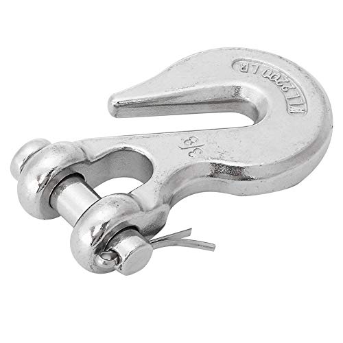 Eye Snap Hook, Snap Hook, Sturdy High Strength Stable Sailboat Yacht for Boat Kayak(3/8″)’$