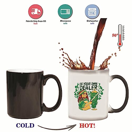 Cannabis Kebab Funny Design Gift For Cannabis Lovers And Enthusiasts 11Oz 15Oz Color Changing Mug #TOP4