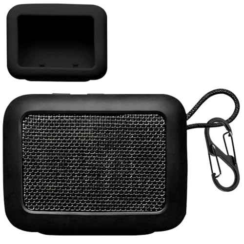 HVUYAL�P�[�X For JBL GO5 �P�[�X �V���R���� �y�� �L�Y�h�~ �h�o �����ɂ��� �_�炩�ȃV���J�Q�� �Ռ� �z�� JBL GO5 �J�o�[ �����h�~�ی�(�u���b�N)