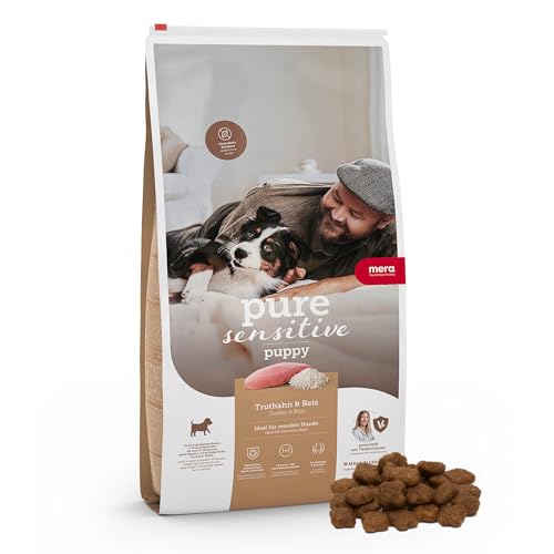 Mera Hundefutter Pure Sensitive Puppy mit Truthahn und Reis