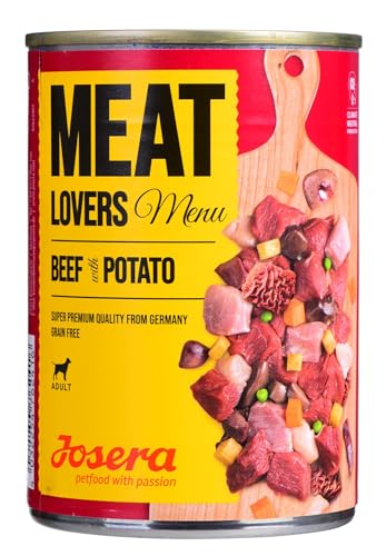 Produktbild von JOSERA Meatlovers Menü Rindfleisch mit Kartoffeln - 6 x 400 g
