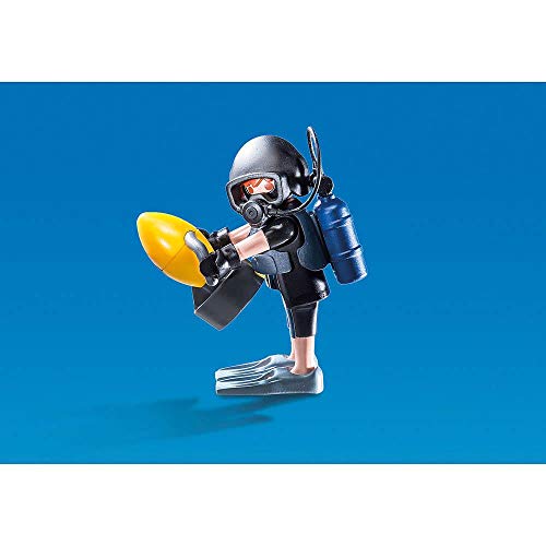 Playmobil City Action 9363 - Unidade Tatica Com Helicoptero