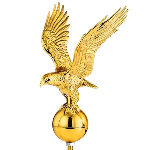 PPQ Gold Flag Pole Eagle Topper 11