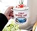 Friday the 13th Crystal Lake Ceramic Camper Mug | BPA-Free Travel Coffee Cup For Espresso, Caffeine, Cocoa, Beverage | Home & Kitchen Essentials | Horror Movie Gifts and Collectibles | Holds 20 Ounces
