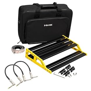 8 platform bars 2 decks For more than 10 pedals Robust and durable Cable organisers for fixing cables Velcro strap for attaching the pedals Keepdrum patch cable, pack of 2