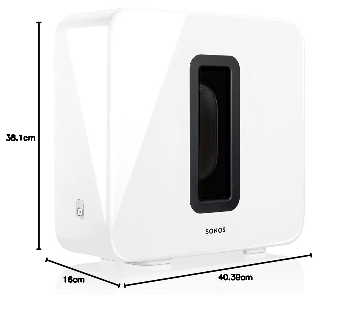 Sonos Sub - The Wireless Subwoofer for Deep Bass - White : Amazon