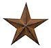 Home Accent Rustic with Black Barn Star Steel Metal Antique Barn Star Rustic Country Primitive Wall DÃ©cor 24