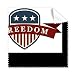 Stars and Stripes Shield America City Cleaning Cloth Phone Screen Glasses Cleaner 5pcs