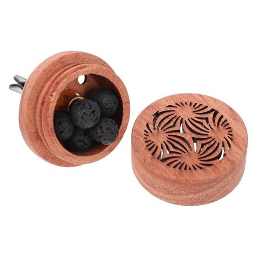 CONGARTENO Difusor de Madera para Aceites Esenciales en Coche, Decoración Funcional para Interiores de Vehículos y Ambientes Domésticos