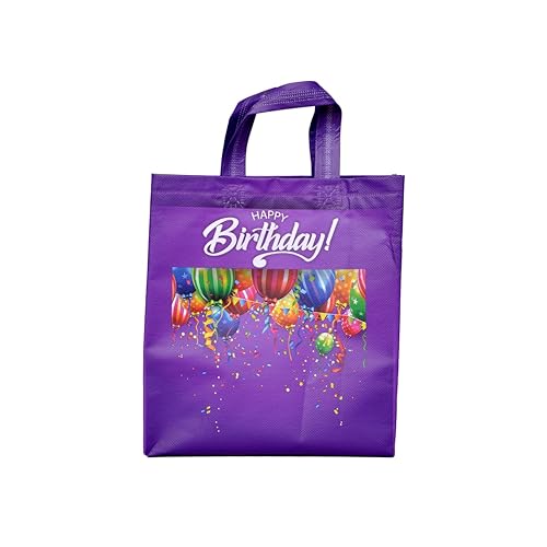 Image of Go Packy Happy Birthday Gift Bags - Best Birthday Return Gifts Reusable Non-Woven (30)