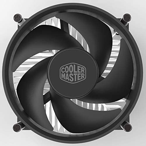 Cooler Master I30 Cpu Cooler - 92Mm Low Noise Cooling Fan&Pure Aluminum Solid Pressure Heatsink For Intel Socket Lga 1150/1151 / 1155/1156/1200 #TOP1