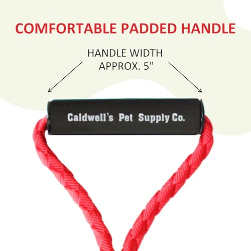 Caldwell's Pet Supply Co. Dual Dog Leash, Double Dog Leash for Two Dogs, Tangle Free, Heavy Duty Double Ended Tandem Leashes with Padded Handle, Tangle-Free Swivel, for Small, Medium or Large Dogs - Thumbnail 4