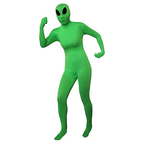 Altskin Full Body Stretch Fabric Suit (S, Blue) #TOP2
