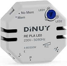 Dinuy - RE PLA LE0 | Dimmer for LED lamps 2 wires