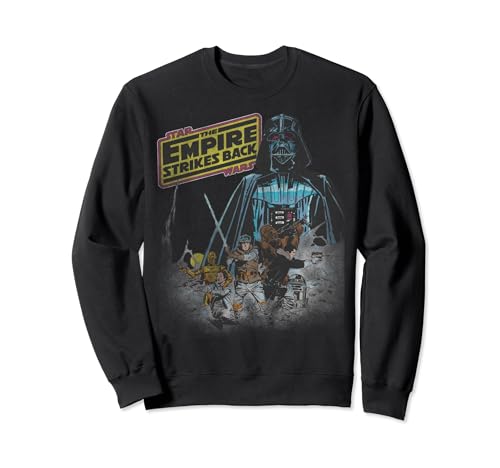 Image of Star Wars Classic Empire Strikes Back Retro Comic Sweatshirt