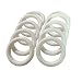 Smooth Foam Wreath Ring White Diameter Pack of 10pcs (10cm/10pcs)
