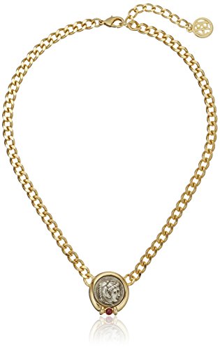 24K Gold Plated Made In New York Roman Coin Collection Italian Link Chain Statement Vintage Bohemian Ring Necklace Earring Anniversary #TOP7