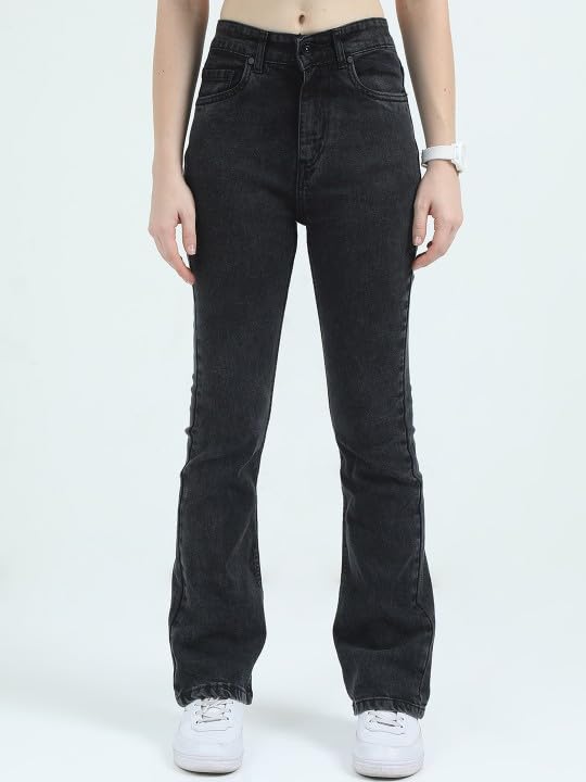 Image of Women's Bootcut High Rise Regular Length Denim Jeans