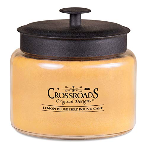 Crossroads LBP64 Lemon Blueberry Pound Cake - 64 oz. Jar
