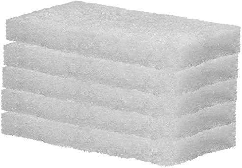 Juwel Biopad Filter for Aquarium, Box of 5, White, Size M