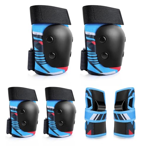 YooxArmor Zestaw ochraniaczy na kolana dla dzieci w wieku 3-5 i 5-8 lat