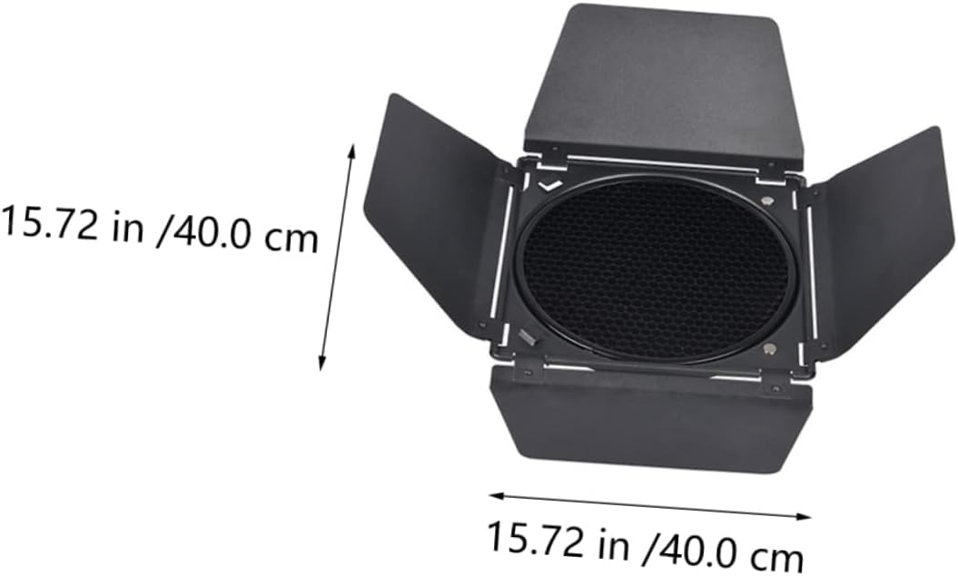 1set Honeycomb Light Barrier Kit for Photography Flash Lamp Accessories Gel Filters Compatible Lamp Design for Professional Lighting