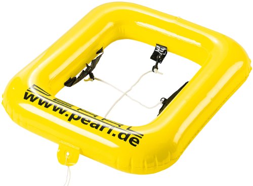 PEARL Bier Schwimmring: Getränkekasten-Schwimmring (Schwimmring Bierkasten, Bierkasten Schwimmring Kühler, Flaschenkühler)