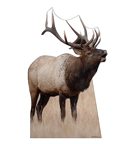 Cardboard People Elk Cardboard Cutout