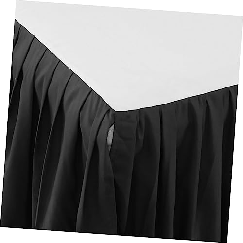 Funda de cama protectora plisada que elimina el desorden visual 7