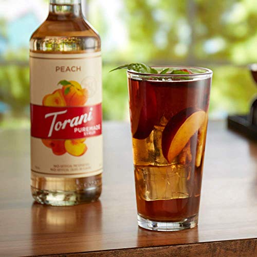 Torani Puremade Peach Syrup, 750 Ml #TOP1