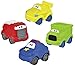 Color Baby- Set 4 Coches Preescolar blanditos (CB 46326)