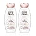 Garnier Whole Blends Gentle Oat Delicacy, Moisturizing Shampoo Set With Oat Milk and Rice Cream Extracts, For Fine Hair and Sensitive Scalps, Paraben Free, 2 Count