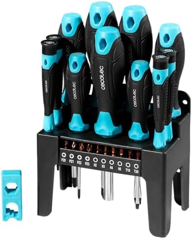 Cecotec Juego de Destornilladores 22 Piezas HardGyro 220 Magnetic...
