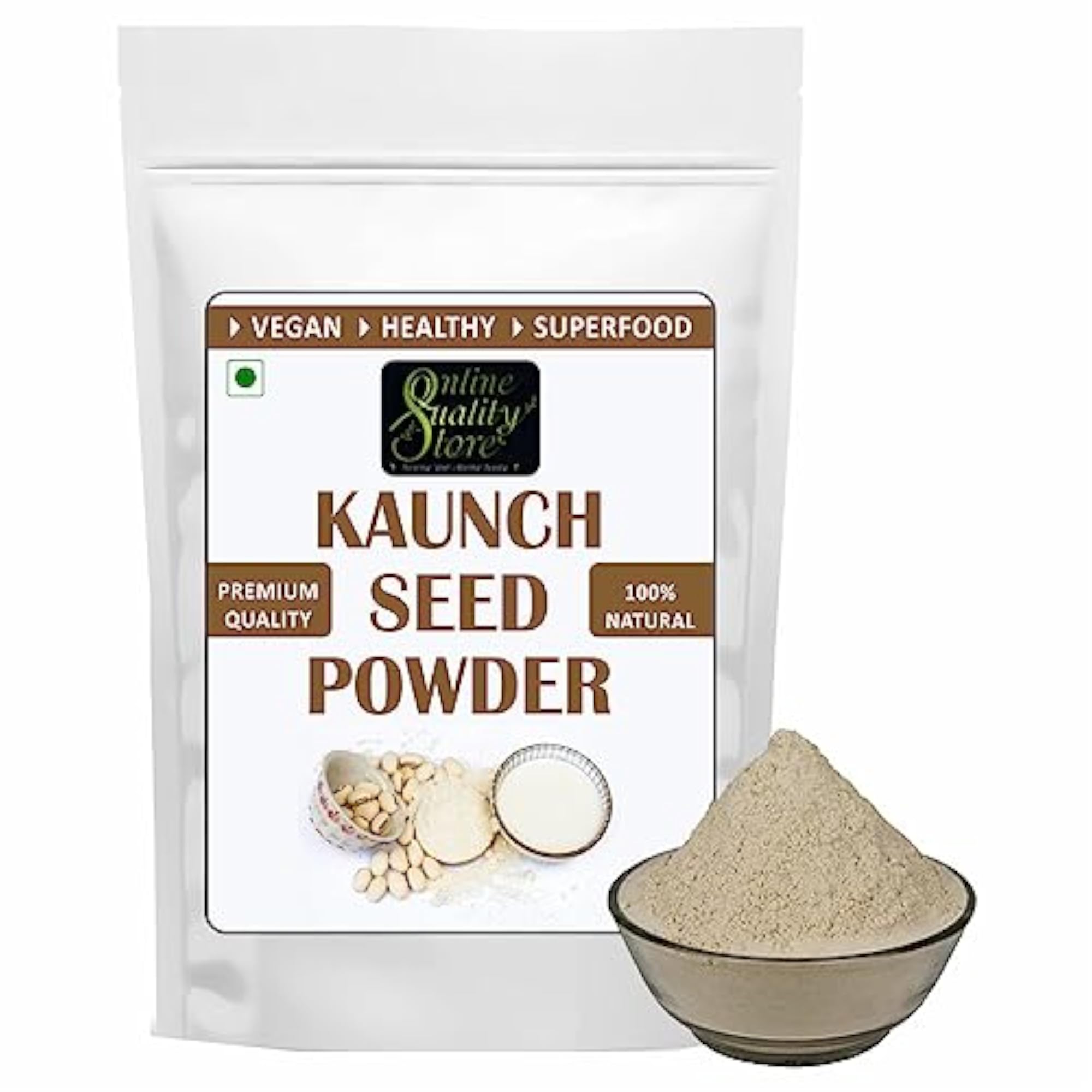 Kaunch Seeds Powder 100g for Vitality Boost
