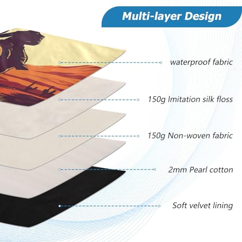 Funda para portátil 13-14 pulgadas con diseño acuarela miniatura 4