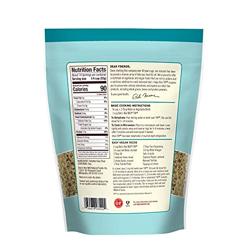 Image of Bob's Red Mill Textured Vegetable Protein, 12 oz, 2 pk
