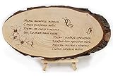 Lustiges Geschenk zum Geburtstag an die Mutter in russischer Sprache