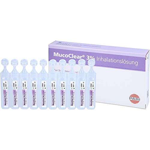 Inhalationslösung Mucoclear 3%, 20 Ampullen zur Inhalation