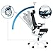 hjh OFFICE 652600 High End Bürostuhl GENIDIA PRO White Netzstoff Schwarz/Weiß Schreibtischstuhl...